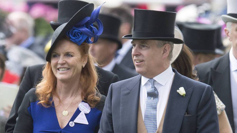 Prinz Andrew und Sarah Ferguson in Ascot (Bild: imago/i Images)