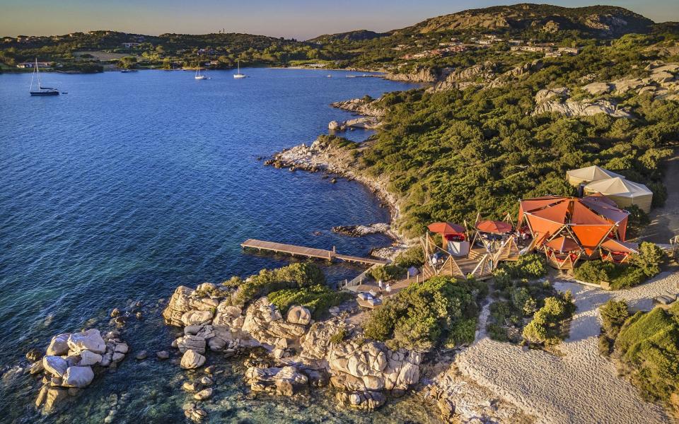 7 Pines Resort, Sardinia - The world's best hotels with tennis courts