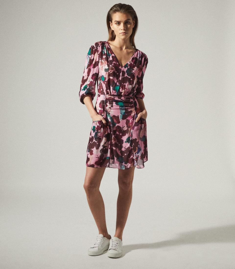 Josephine Floral Printed Mini Dress. Was $400, now $223