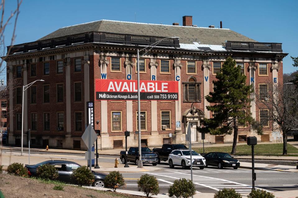 The former Boys Club building at Lincoln Square