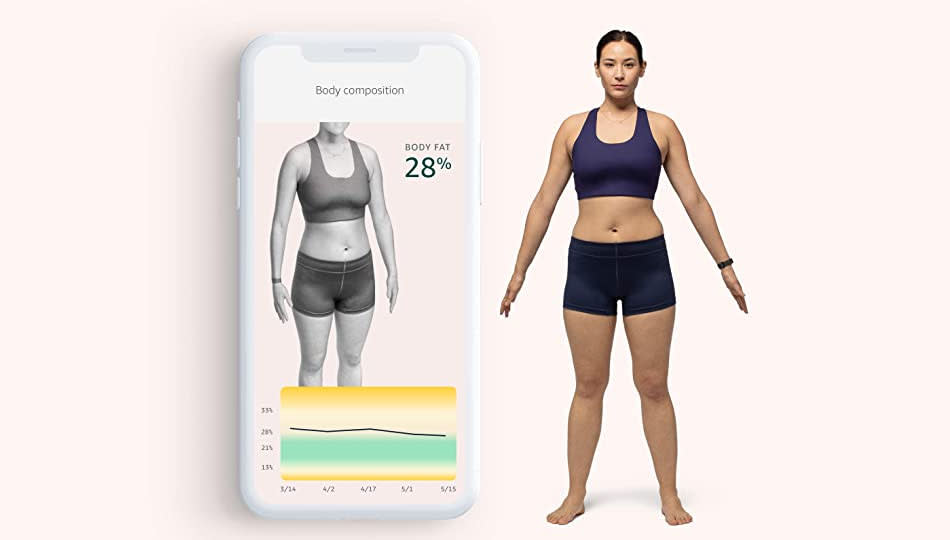 Halo Band scans your body and captures your BMI.  (Photo: Amazon)