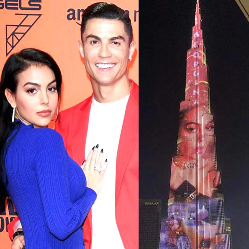 Cristiano Ronaldo y Georgina Rodríguez.