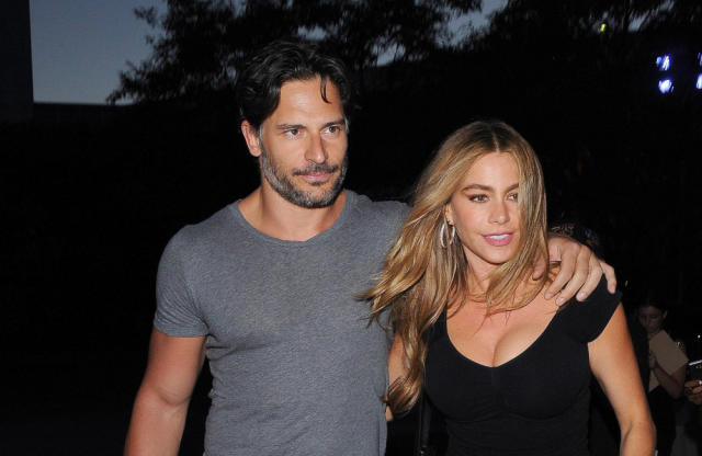 Sofia Vergara is stunning in pink as she spends Easter Sunday with husband  Joe Manganiello