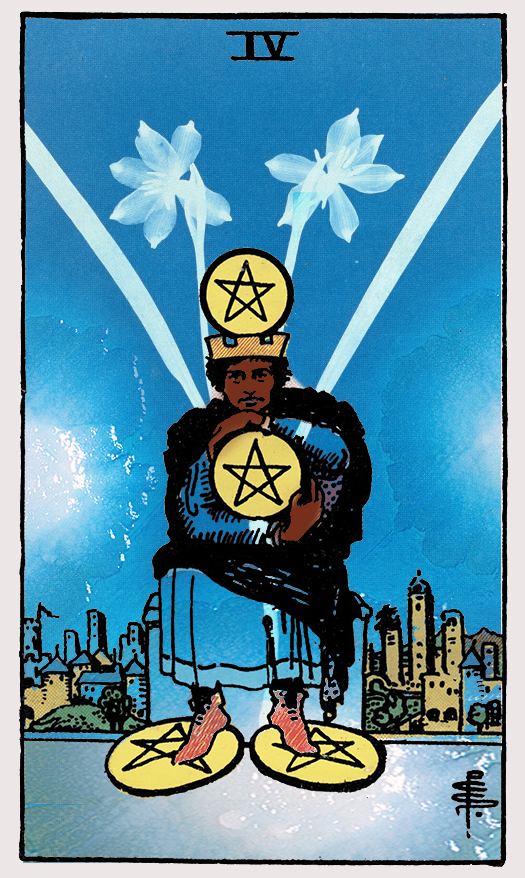 four of pentacles