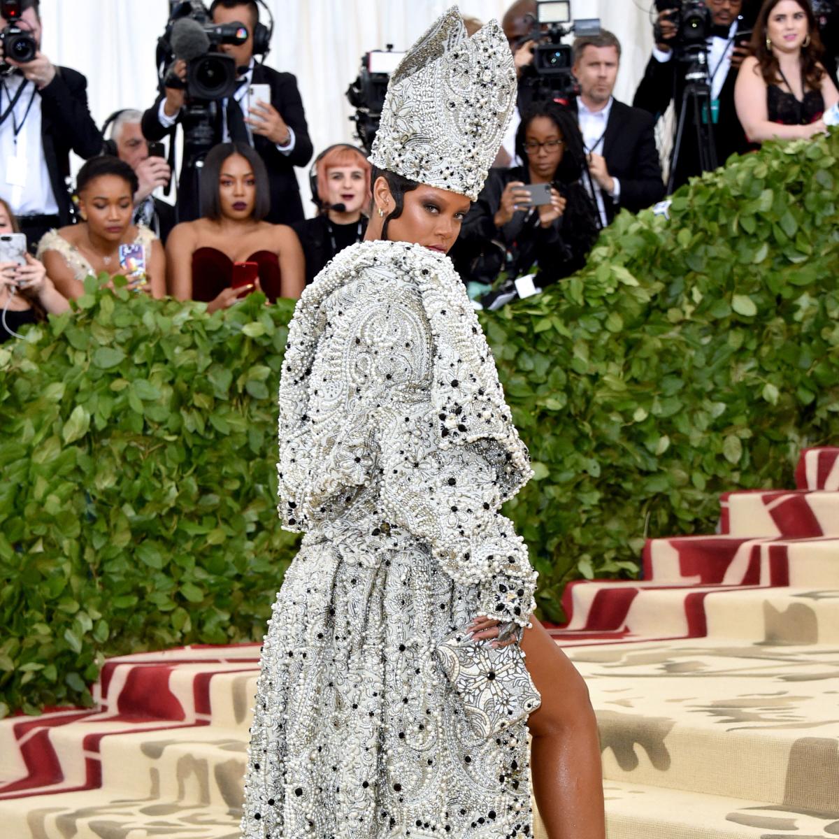 FKA Twigs in Maison Margiela dress by John Galliano @ Met Gala 2023