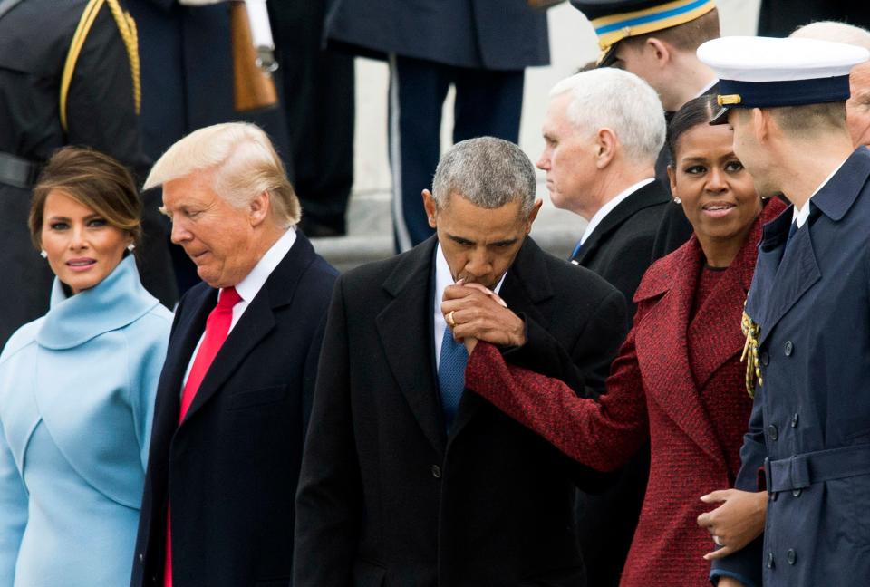 <h1 class="title">Donald Trump Is Sworn In As 45th President Of The United States</h1><cite class="credit">Getty Images</cite>