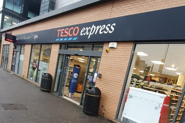 Woman spat at Tesco store guard and told him to 'go back to your own  country'