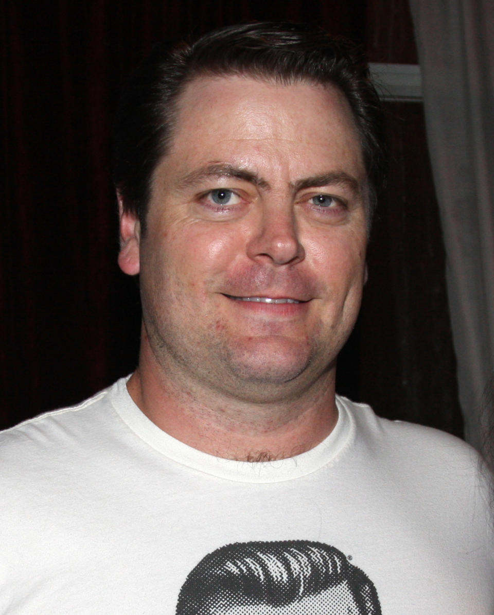 comedians turned actors Nick offerman