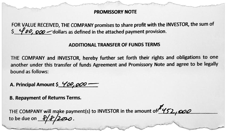 Waleed Promissory Note