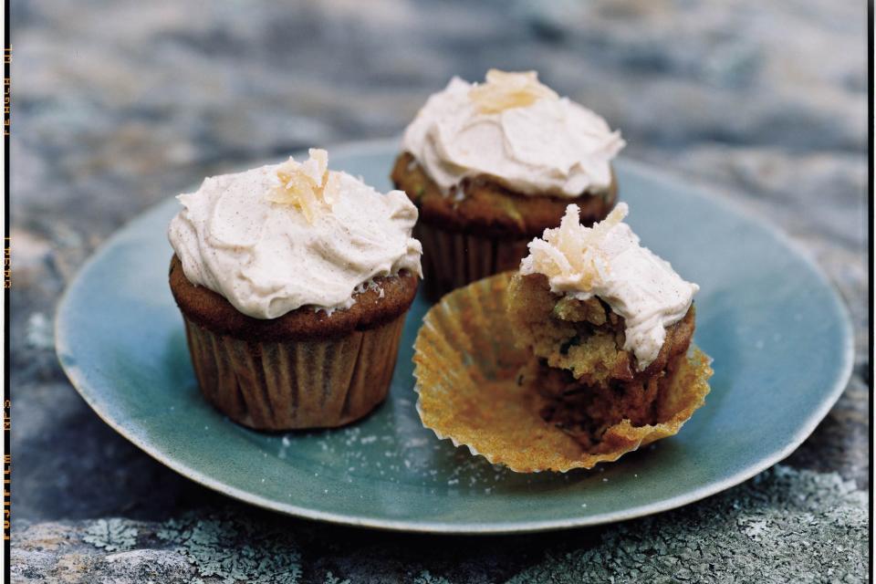 Zucchini Ginger Cupcakes