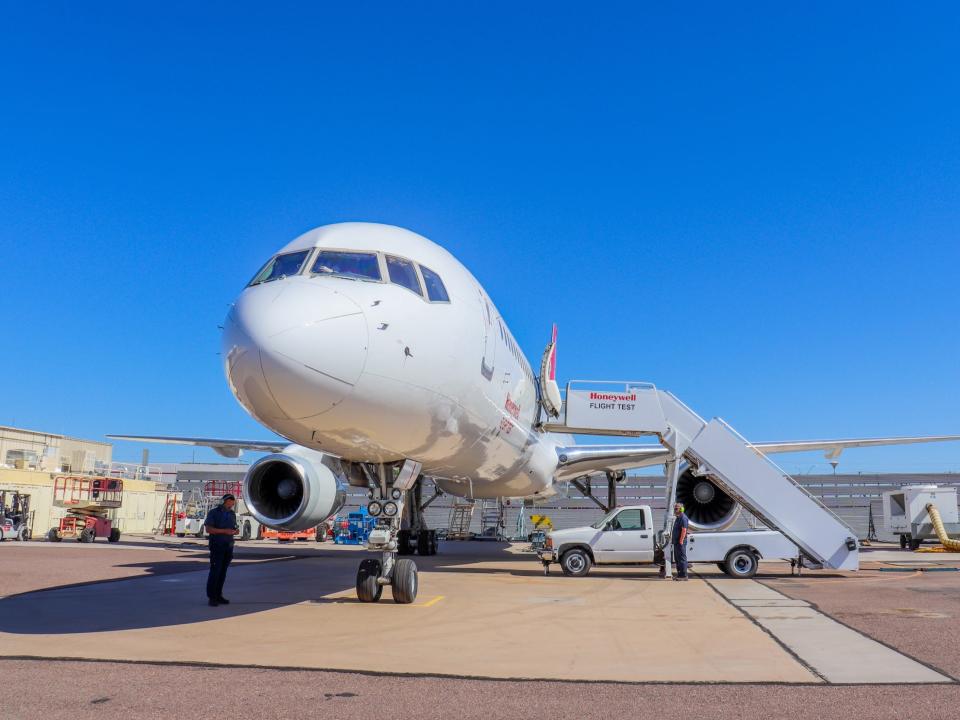 Honeywell Aerospace's Boeing 757 testbed — Honeywell Aerospace Boeing 757 testbed aircraft