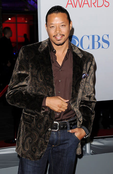 Terrence Howard at the People's Choice Awards 2012