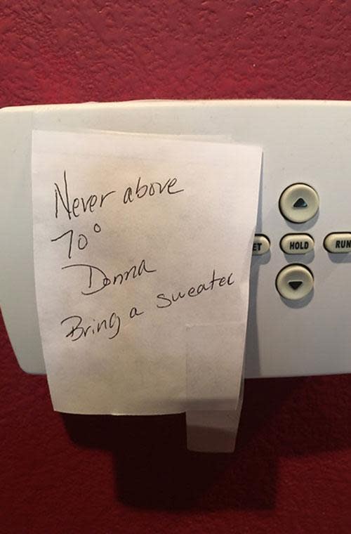 These passive aggressive notes are everything