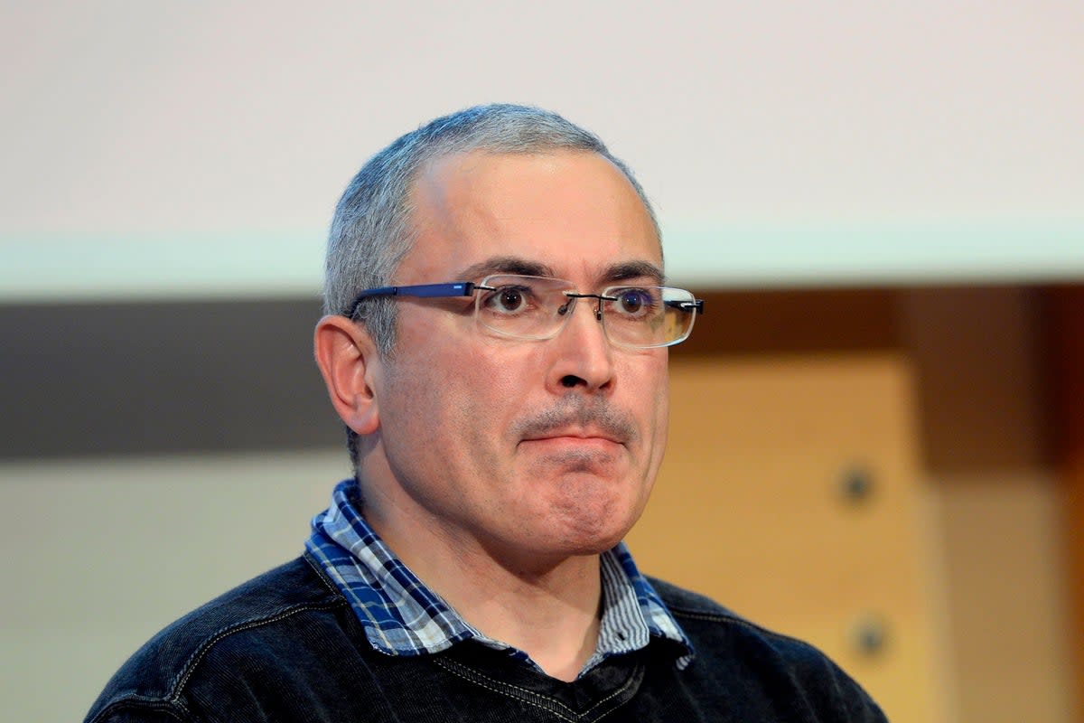 Exiled Russian ex-billionaire and Kremlin opponent Mikhail Khodorkovsky (AFP via Getty Images)