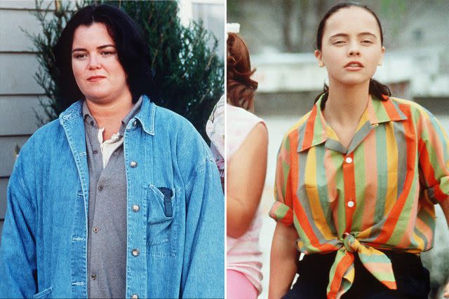 New Line/Kobal/Shutterstock, Kimberly Wright/New Line/Kobal/Shutterstock Rosie O'Donnell (L) and Christina Ricci in <em>Now and Then</em> (1995)