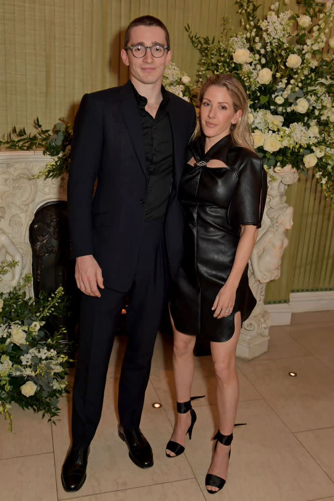 Caspar Jopling proposed to Ellie Goulding over a jigsaw puzzle, pictured in February 2020. (Getty Images)