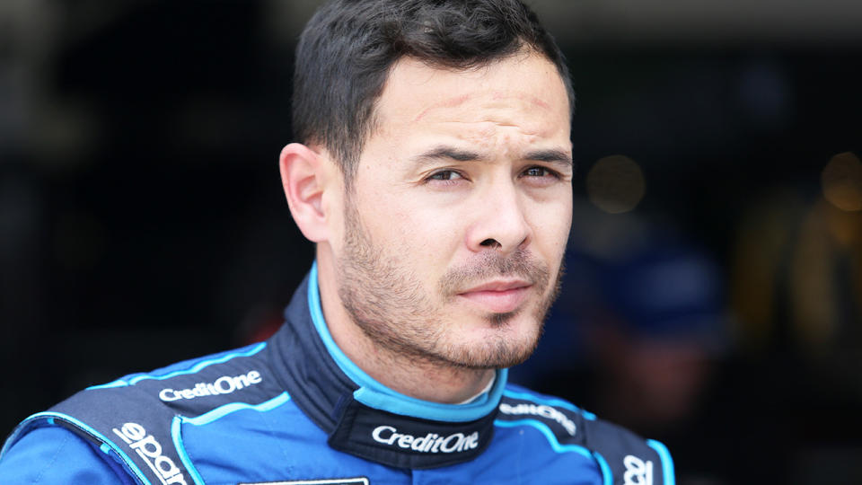 Kyle Larson in action for Chip Ganassi Racing in February. (Photo by David Rosenblum/Icon Sportswire via Getty Images)