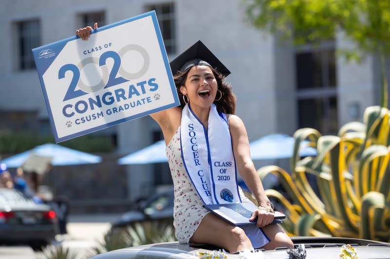 College graduation during the outbreak of the coronavirus disease (COVID-19) in California