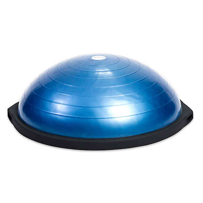 BOSU balance trainers can be used to improve balance, agility and helps build muscle. 
