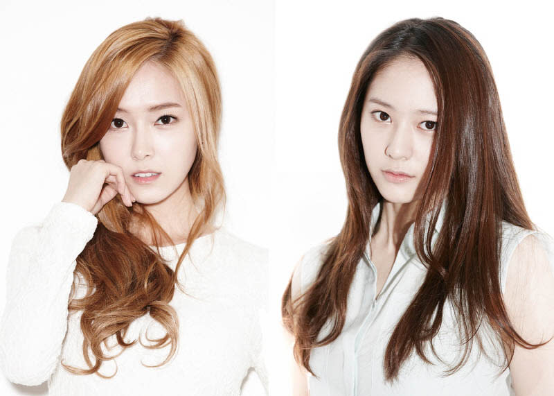 少女時代成員Jessica、f(X)成員Krystal