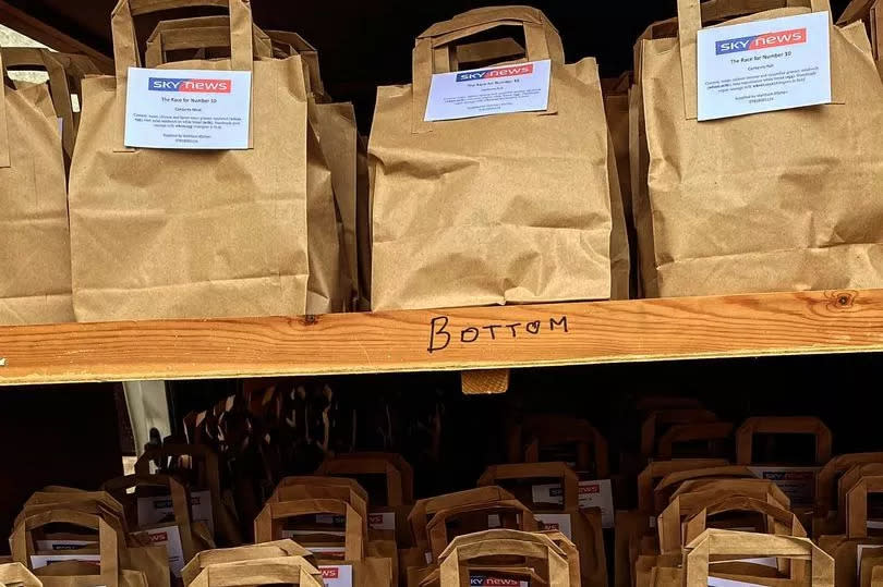 Waltham Kitchen provided lunch bags for hundreds of people and buffets for the Prime Minister, Sir Keir Starmer and their respective teams -Credit:Waltham Kitchen