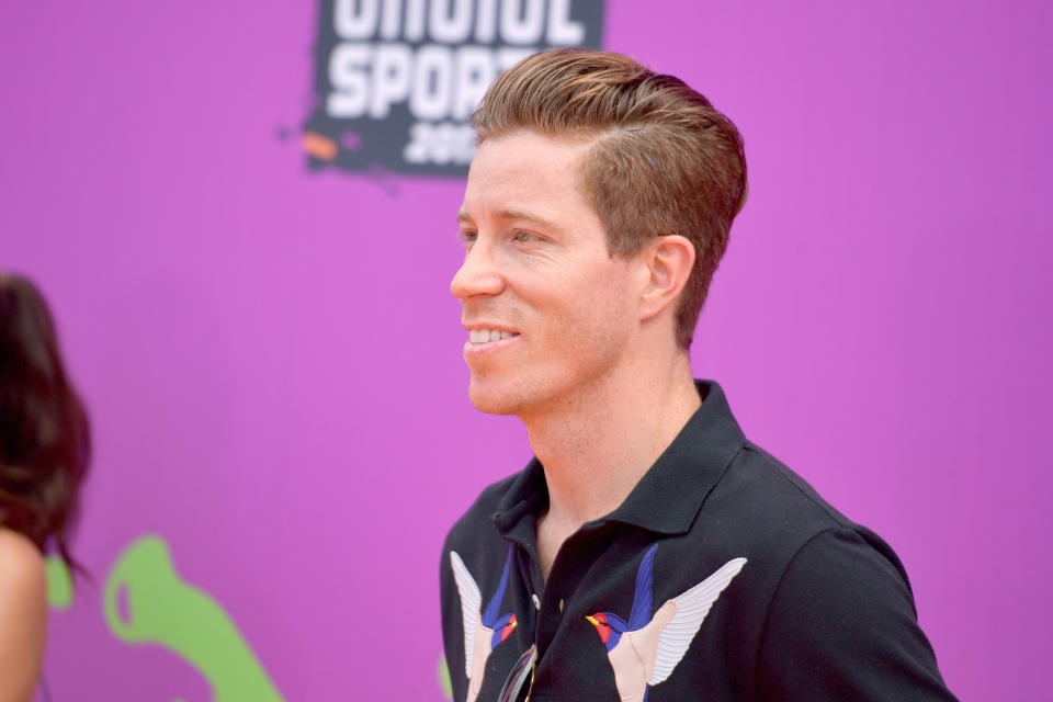 <p>Professional snowboarder Shaun White attends Nickelodeon Kids’ Choice Sports Awards 2017 at Pauley Pavilion on July 13, 2017 in Los Angeles, California. (Photo by Matt Winkelmeyer/Getty Images) </p>