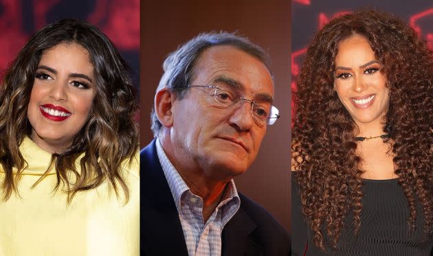 Inès Reg, Jean Pierre Pernaut et Amel Bent (Photo: Getty Images)