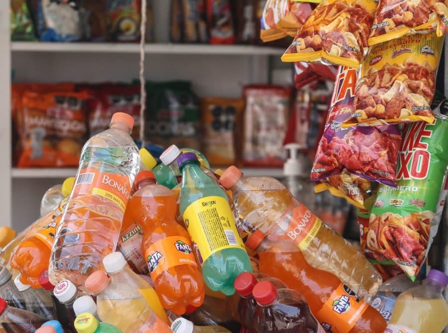 Comida chatarra en escuelas