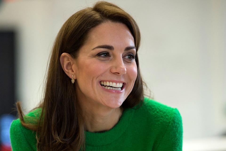 <p>Chris Jackson/AFP via Getty</p> Kate Middleton in Feb. 2019