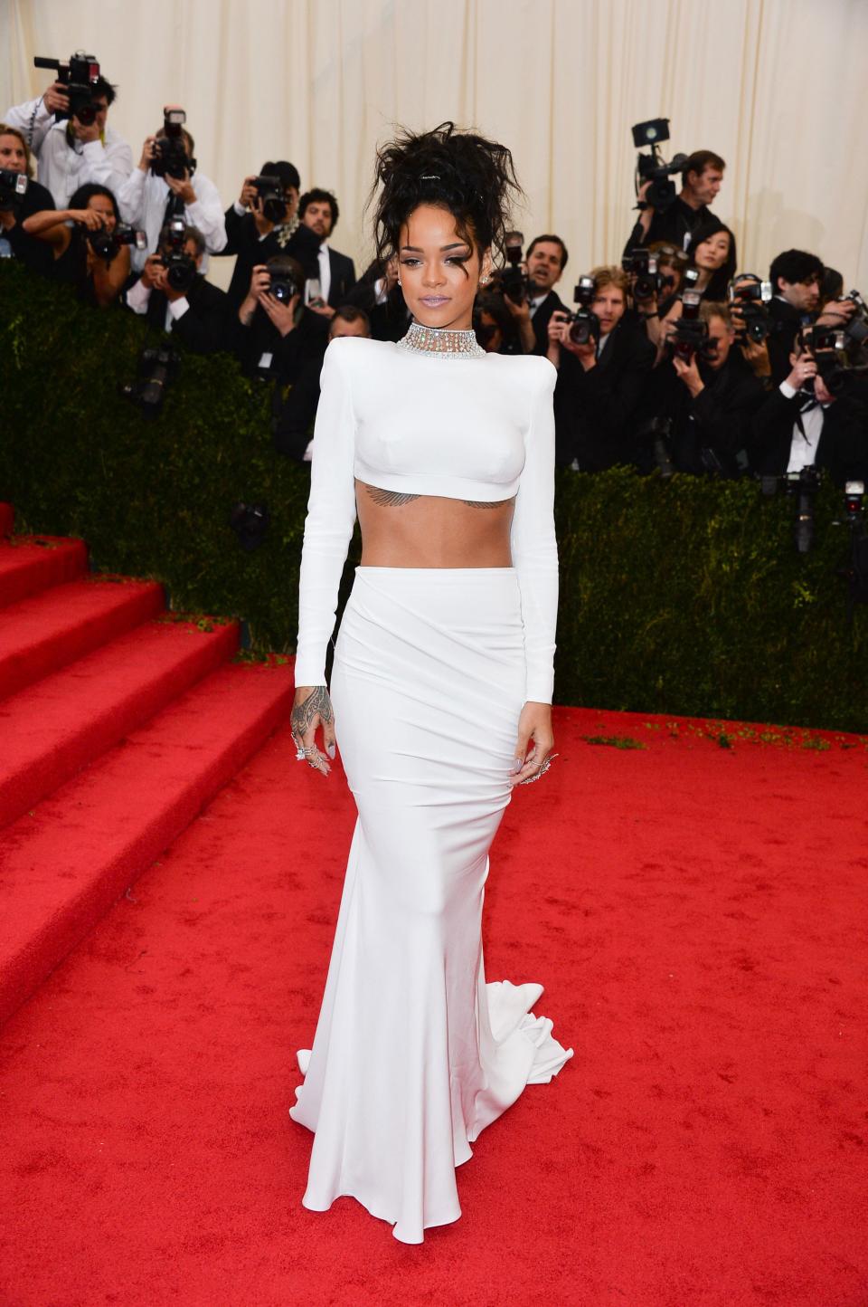 The world-renowned stylist breaks down Rihanna’s fabulous Met Gala wardrobe.