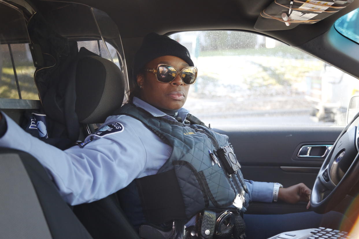 Sgt. Alice White is among the female police officers profiled in the new documentary, 'Women in Blue' (Photo: Courtesy of The 2050 Group) 