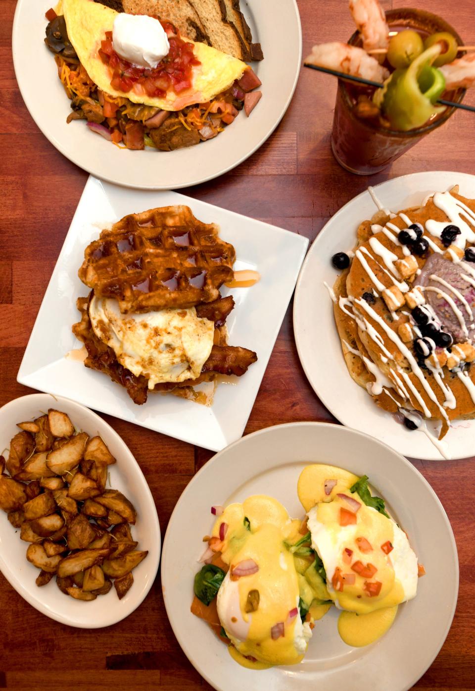 Samantha's Restaurant on Portage is known for offering a large breakfast menu.
