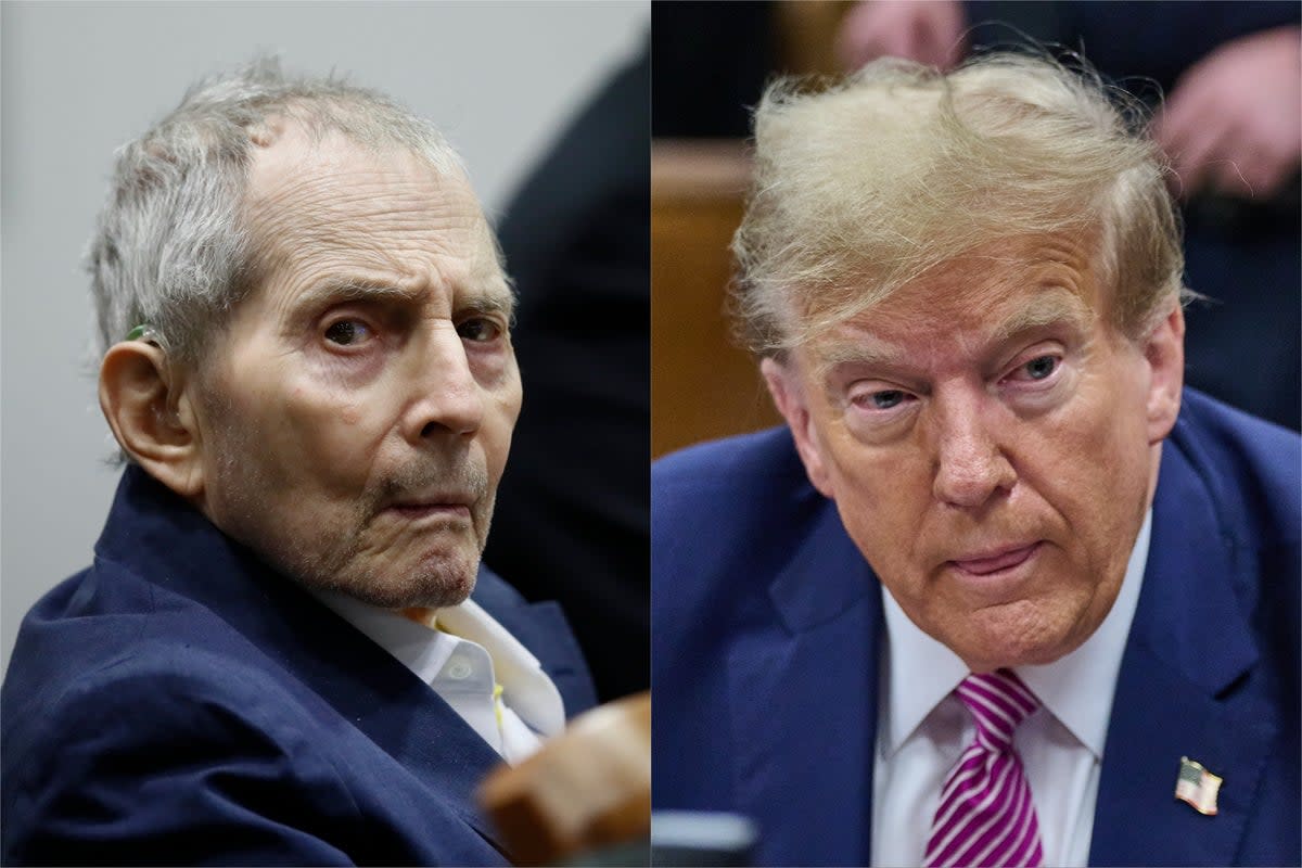 Robert Durst (left) and Donald Trump (Getty Images)