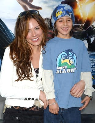 Krista Allen and son Jacob at the Hollywood premiere of Paramount Pictures' Lemony Snicket's A Series of Unfortunate Events