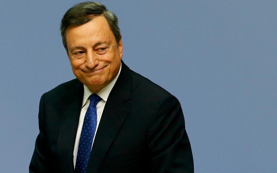  Mario Draghi  - Credit: REUTERS/Ralph Orlowski