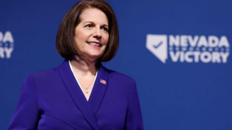 La demócrata Catherine Cortez Masto mantuvo su escaño en el Senado por el estado de Nevada al vencer al republicano Adam Laxalt.