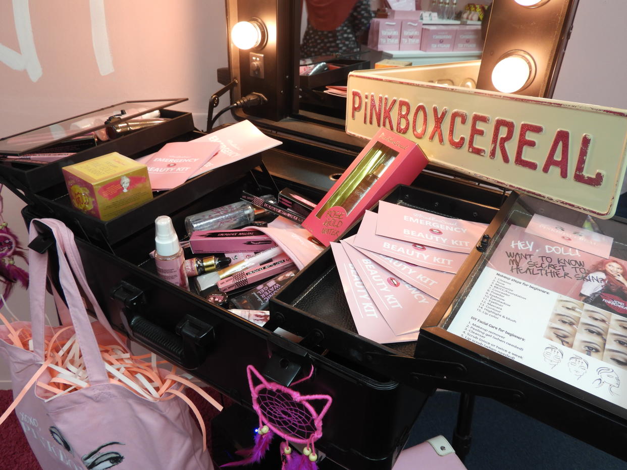 Makeup cafe Pinkboxcereal is located in Kuala Lumpur, Malaysia. (Photo: Shahirah Hamid)