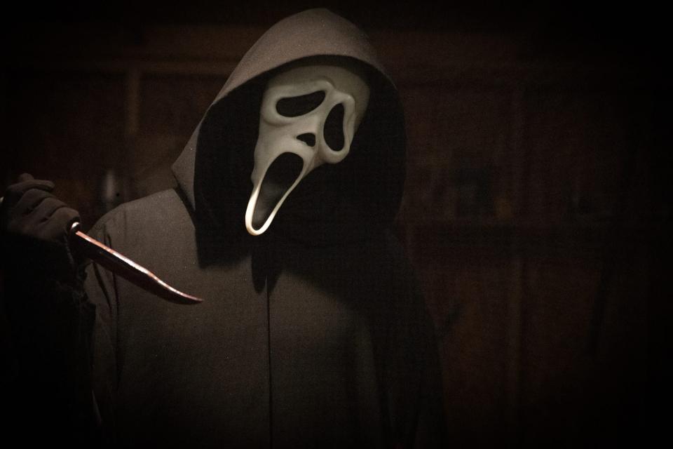 Ghostface in "Scream."