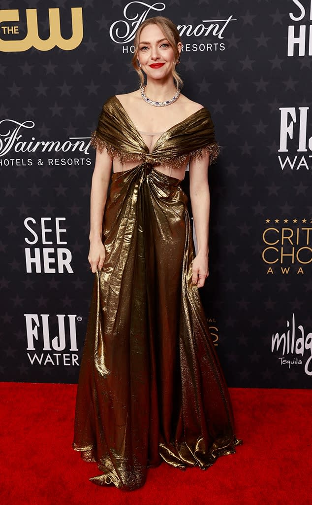 Amanda Seyfried, 2023 Critics Choice Awards