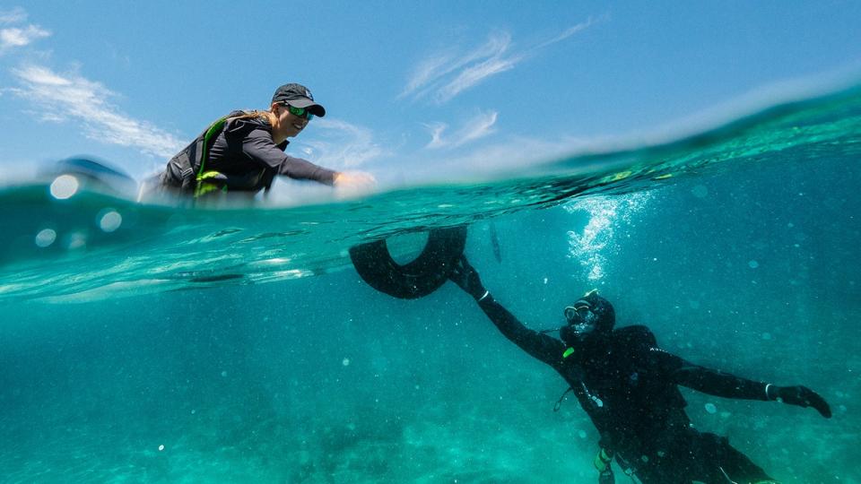 Clean Up The Lake spent 12 months recovering submerged litter around all 72-miles of Lake Tahoe’s shoreline.