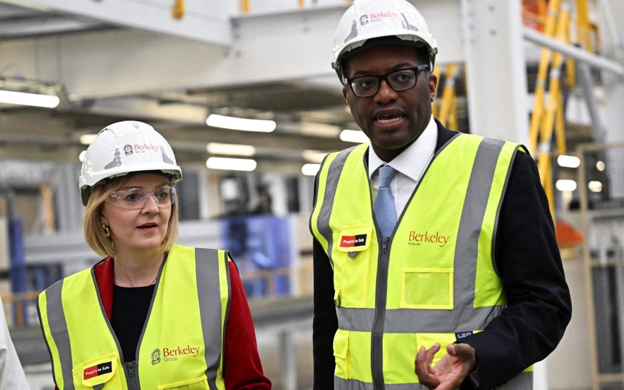 Liz Truss and Kwasi Kwarteng - AFP