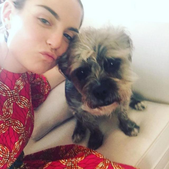 Just One Eye on Instagram: Nikita sporting the @prada dog collar