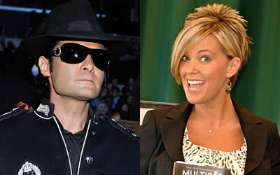 Corey Feldman and Kate Gosselin: He's newly single and she's already revealed a penchant for cheesy dudes in Ed Hardy getups. Plus, the reverse-mulleted mom of eight could sure use a dose of romance in her life, and Feldman--who once serenaded his