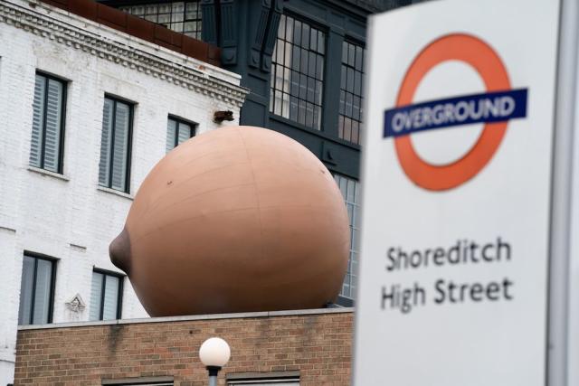 Giant inflatable boobs are popping up over London to encourage us to talk  about breastfeeding