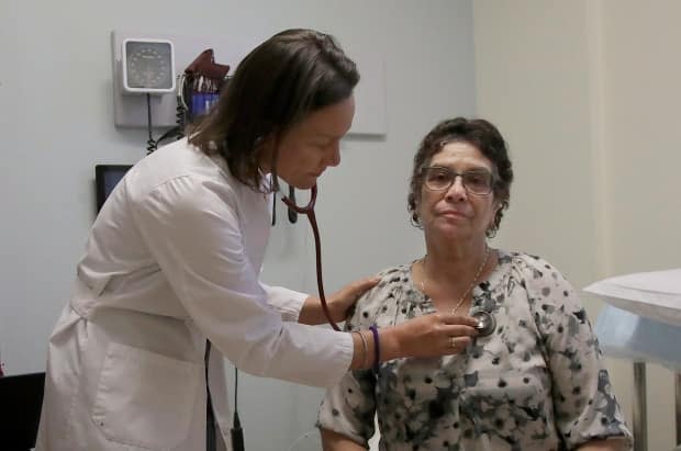 In Nova Scotia, many people rely on walk-in clinics where the doctor doesn't have the same knowledge of their medical history. (Jeff Chiu/Associated Press - image credit)