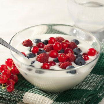 Greek Yogurt With Fruit