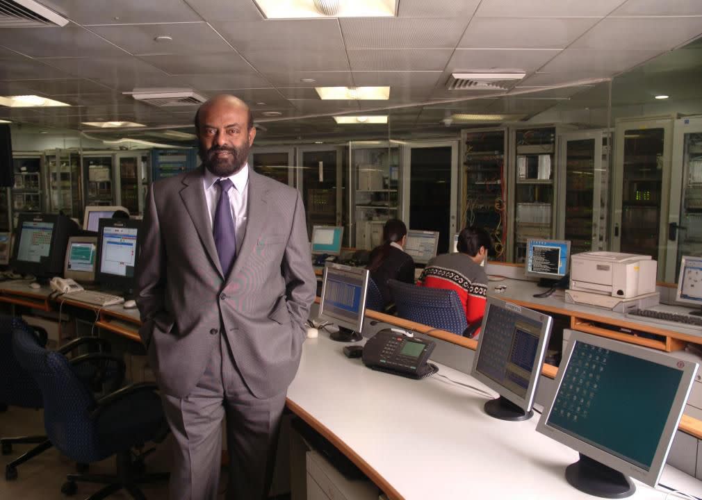 67. Shiv Nadar | Net worth: $24.0 billion - Source of wealth: software services - Age: 75 - Country/territory: India | Shiv Nadar is a co-founder of HCL Technologies, which started in 1976 and is now a global technology giant that offers software products, platforms, and services to business and industry. The company is known for hiring high school graduates and giving them on-the-job training. In July 2020, Nadar turned over the position of HCL chairman to his daughter. The Shiv Nadar Foundation, which he started in 1994, is focused on improving access to education. (The India Today Group/Getty Images)