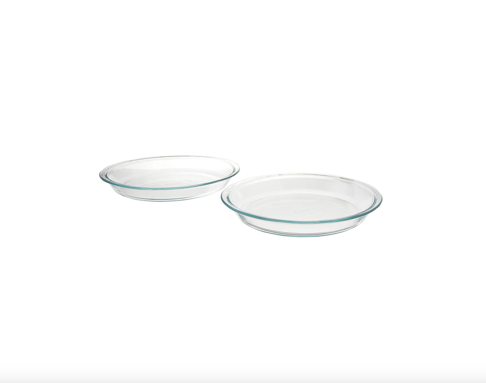 2) Pyrex Glass Bakeware Pie Plate, Set of 2