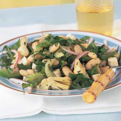 Italian White Bean and Artichoke Salad