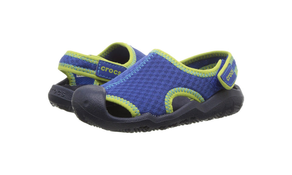 Crocs Kids Swiftwater Sandal (Toddler/Little Kid) (Photo: Zappos)